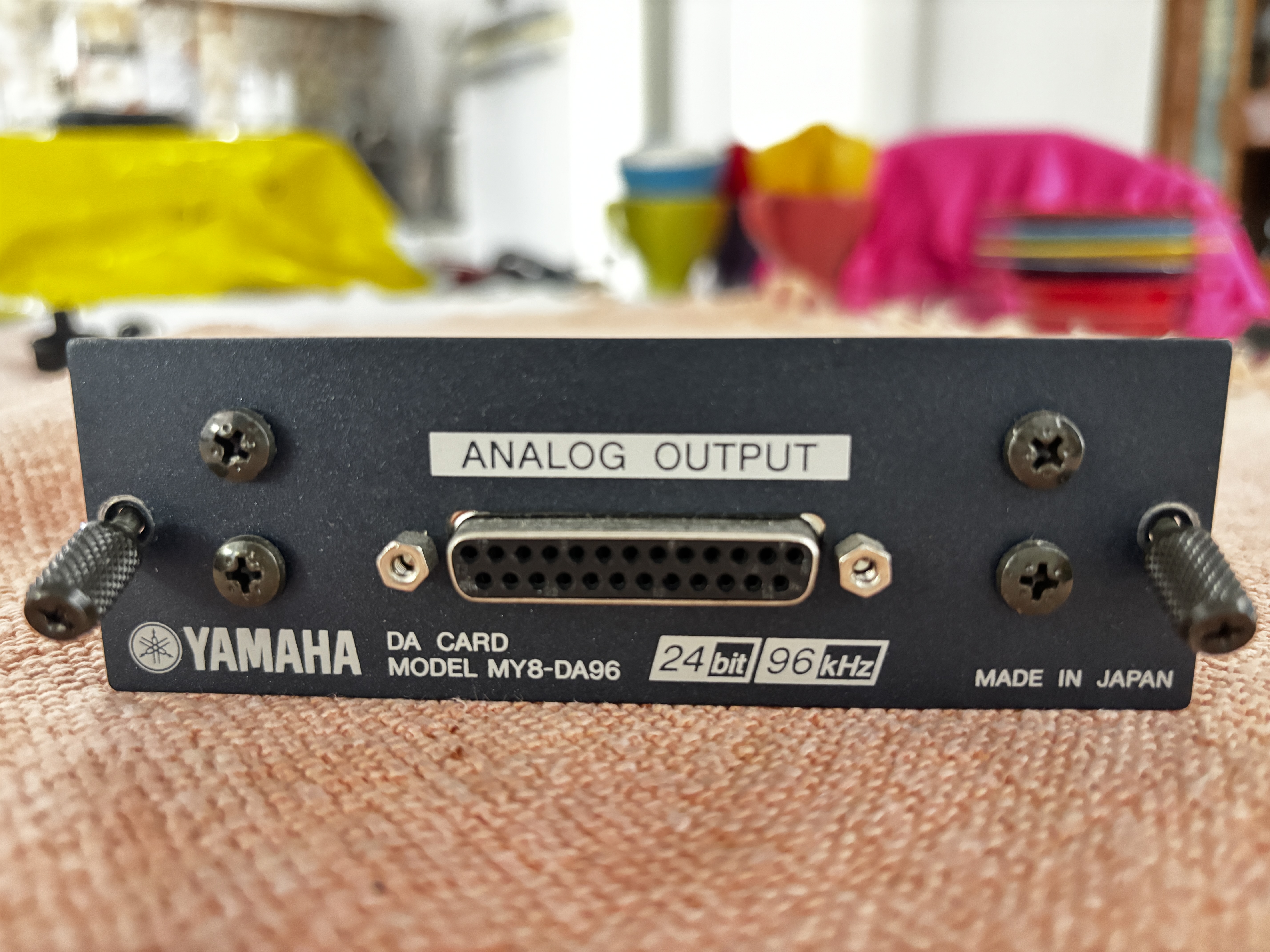 Placa de Expansão Yamaha MY8-DA96 8 Saídas Analógicas