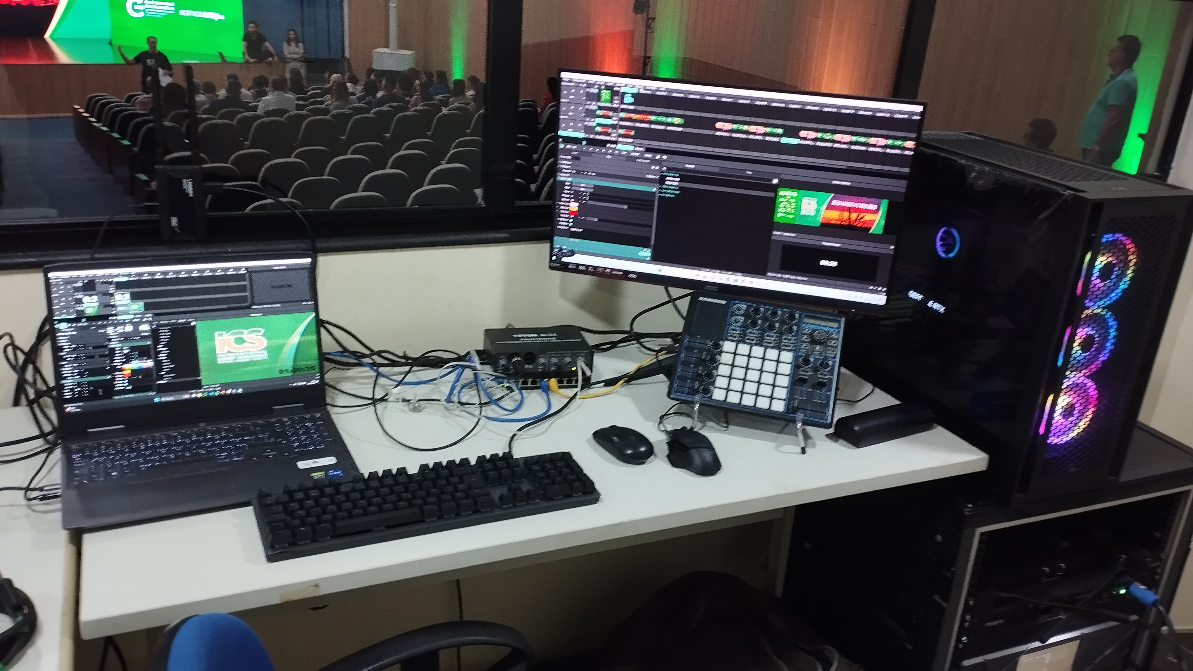 Mais um corporativos pra conta.
Conferência internacional de tecnologia em Petrolina.